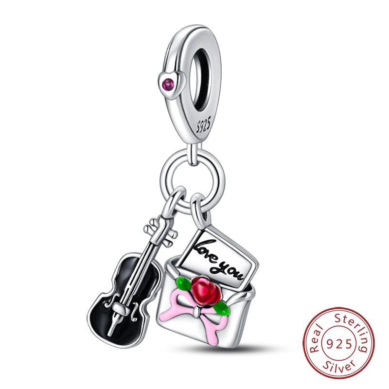 100% Медь Бабочка Фея Мечта Океан Ракушка Жемчужина Русалка Морская Черепаха Подсолнух Шармы Бусины Подходят для Браслетов Qikaola