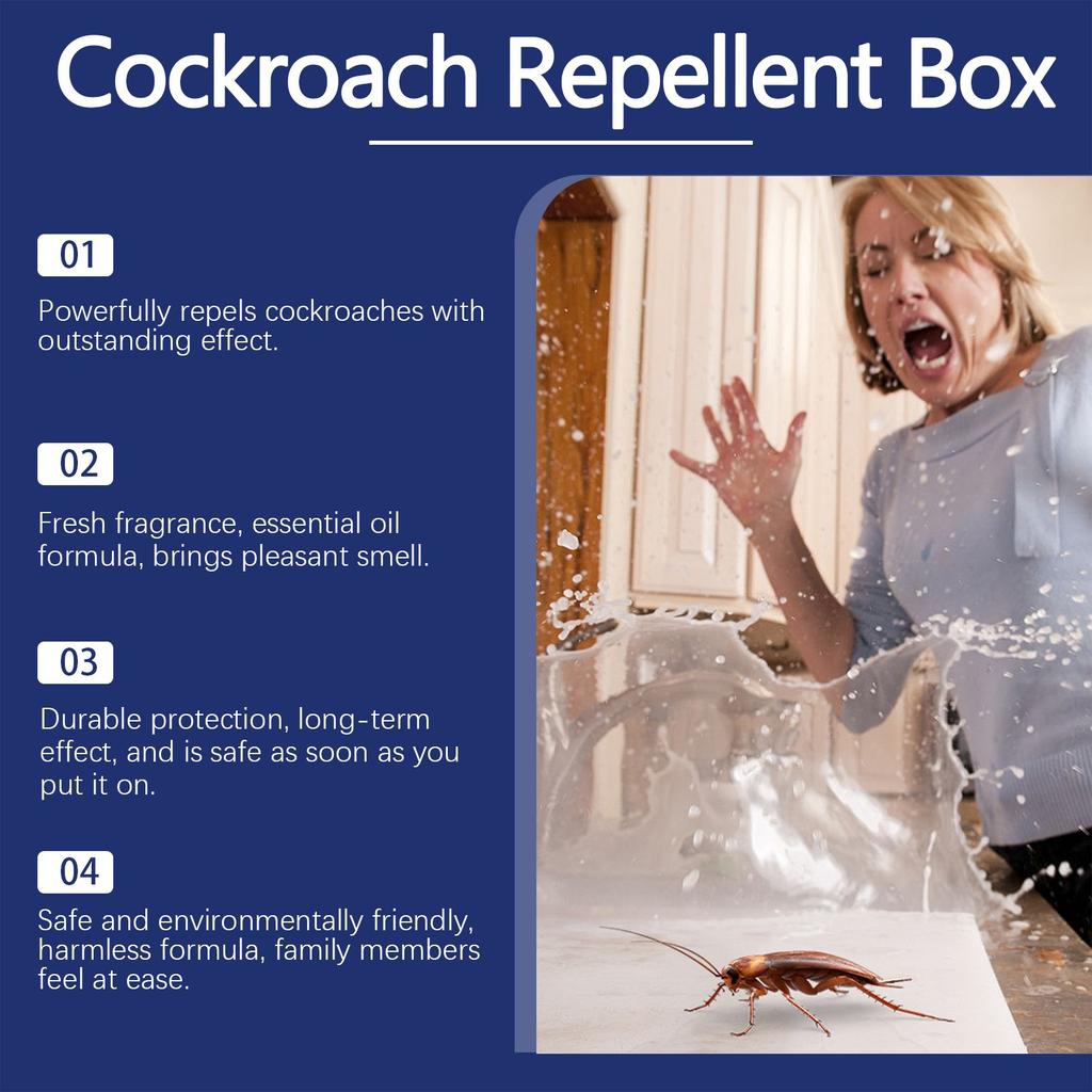 Cockroach Gel Bait,Perfect Roach Control Solution , Businesses In All Spaces, Long-Lasting , Easy To Apply