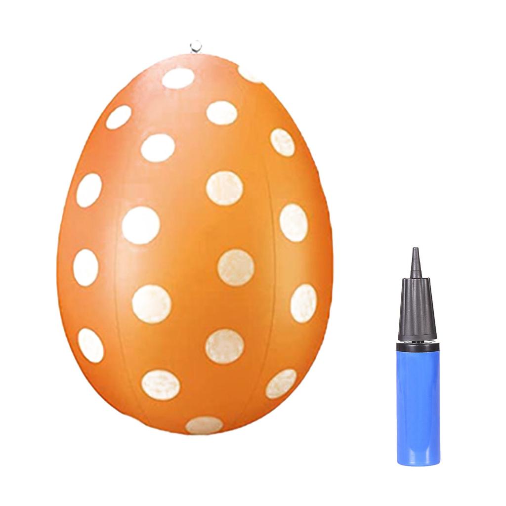 1 упаковка надувных пасхальных украшений для яиц, надувные пасхальные украшения для улицы