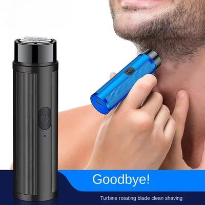 Портативная мини-электробритва для мужчин Электробритва Нож для бороды USB-зарядка Мужские бритвы Бритва для лица и тела Машинка для бритья