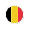 Aimant Rond - Belgique - 10 Cm - 50 Pièces - Multicolore - Mixte