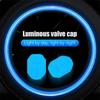 4pcs Luminous Valve Caps Fluorescent Night Glowing Car Motorcycle Bicycle Bike Wheel Tyre Hub Luminous Valve Stem Caps Decors