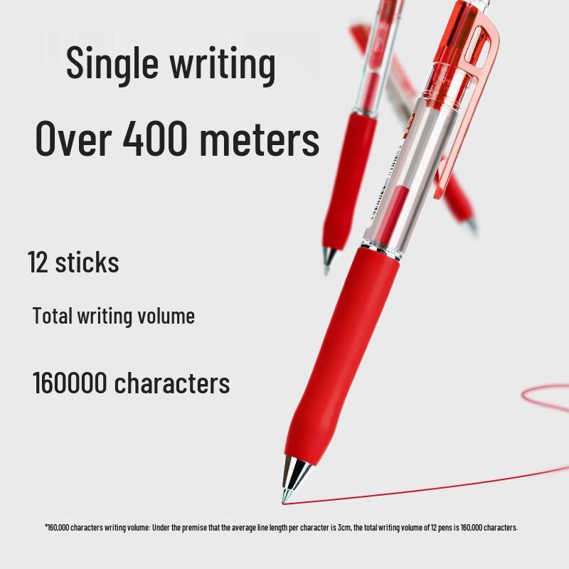 Deli S12 Retractable Gel Pen