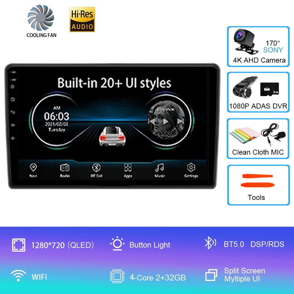 Для Volkswagen VW Golf 4 IV Jetta MK4 Classics Car Radio Android 14 Multimedia Player Carplay GPS Android Auto Stereo DSP 2 Din