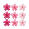9Pcs/Set Floral Pom Poms Paper Fans DIY Wall Hanging Banner  Birthday Baby Wedding Party Decoration