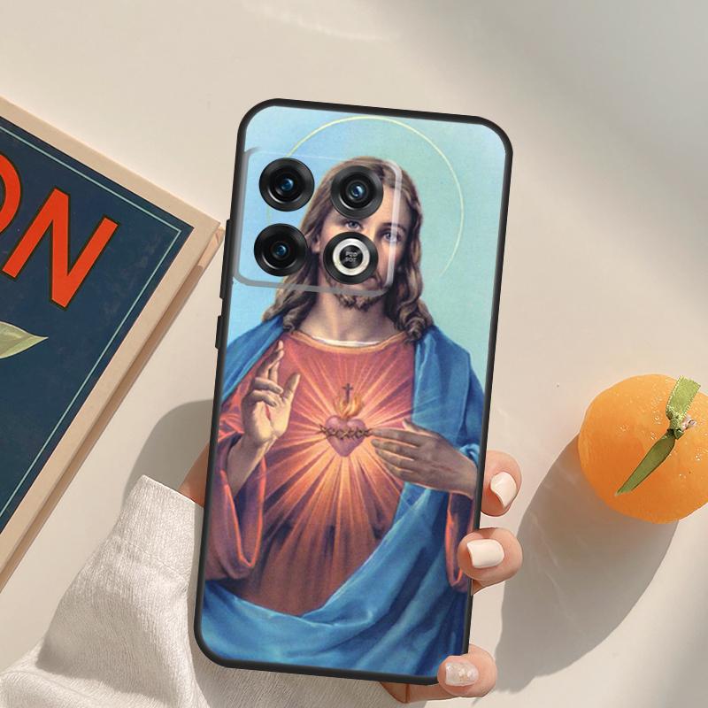 Христианский Чехол Бог Иисус Христос Для OnePlus Nord 5 CE 2 3 4 Lite N20 N30 OnePlus 15 13 12 11 13T 10T 10R 12R 13R Чехол
