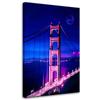 Canvas Print Pink Bridge
