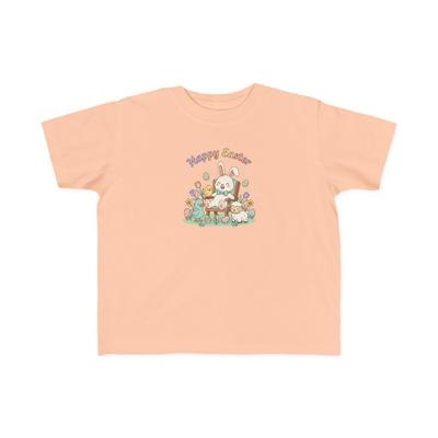 Easter Design with Bunny and Friends Toddler's Fine Jersey Tee