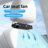 Вентилятор для подголовника автомобиля, 3 скорости, регулируемый вентилятор для подголовника сиденья автомобиля, вентилятор для охлаждения сиденья с питанием от USB, летние аксессуары