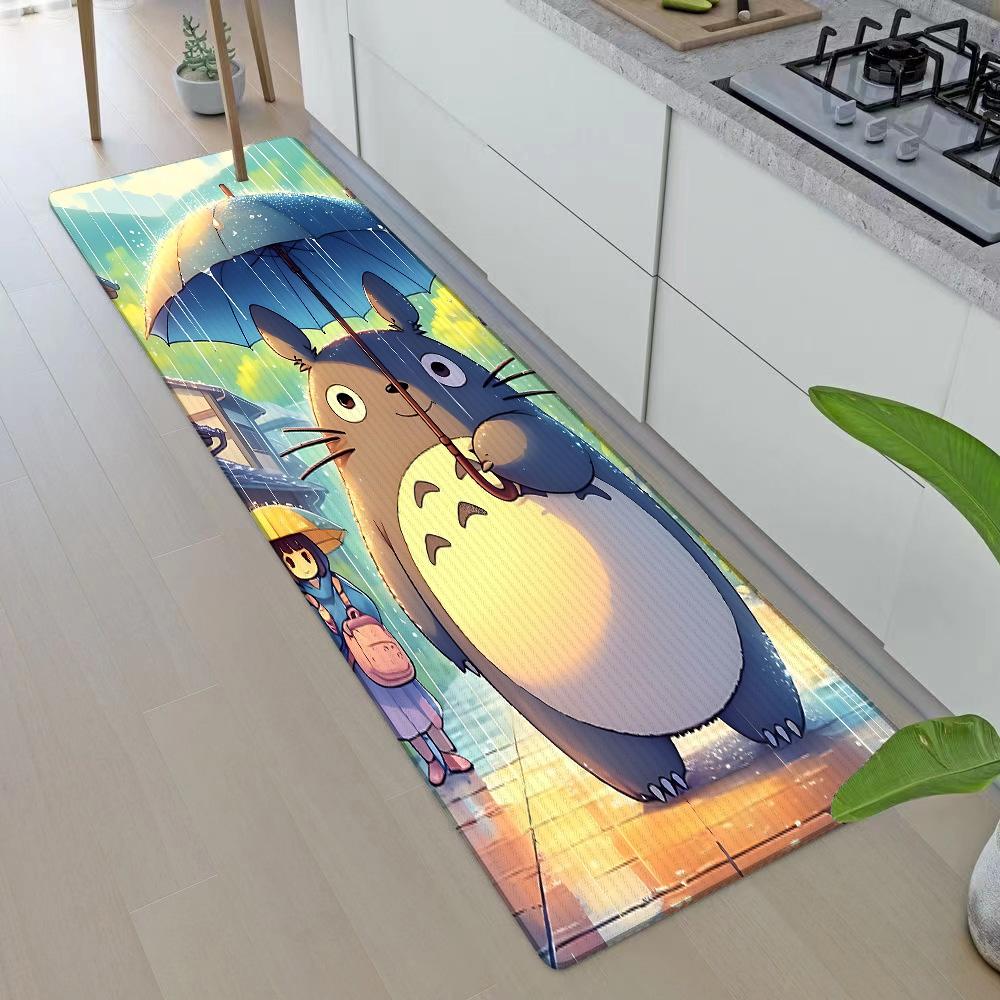 Entrance Front Door Doormat Anime For Totoros Non-slip Kitchen Rug Living Room Rugs Balcony Bathroom Foot Mat Floor Mats Carpet