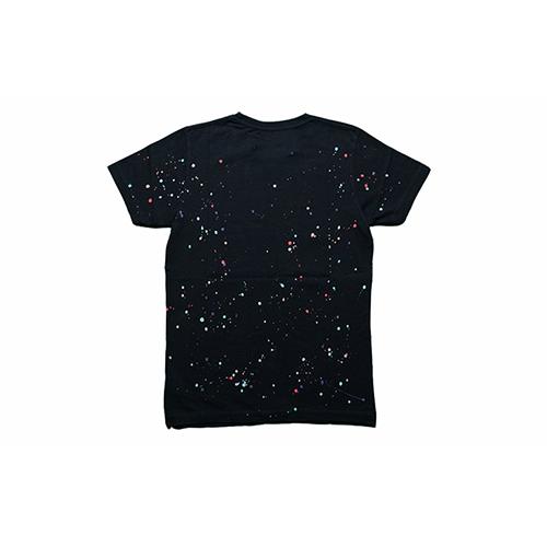 Футболка OFF WHITE с брызгами краски OMAA027R191850331088