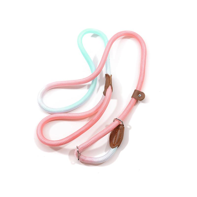 Поводок для бега домашних животных на открытом воздухе, удобная защитная веревка, утолщенный регулируемый поводок для прогулок с собакой, круглый поводок