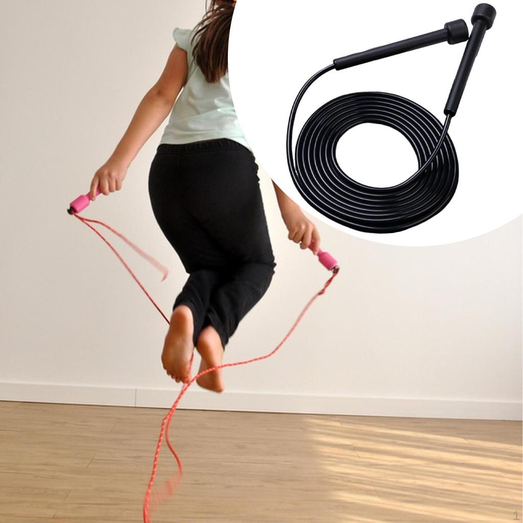 Jumping Rope Jumprope Lightweight Adjustable Silent Skipping for Endurance Training Gym