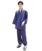 Nishiki 0812 Самэ Мужской 100% Хлопок Комплект Самэ Верх и Низ (Размер 4: Индиго/Большой)