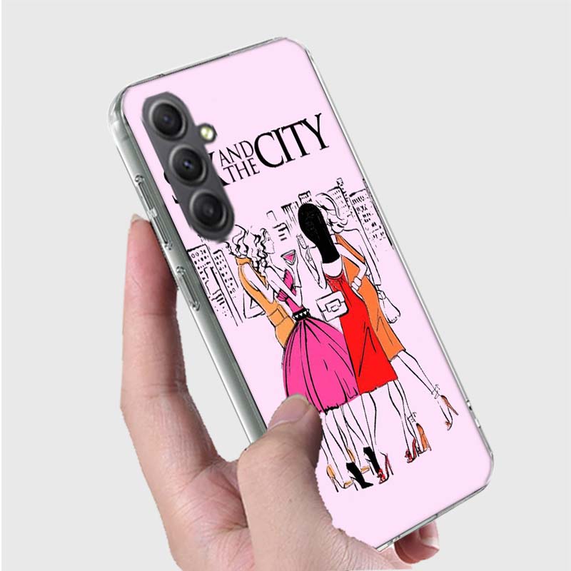 Sex and the City Phone Case for Samsung A16 A26 A36 A56 A17 A37 A57 A07 A06 A02S A03 A04S A05S Galaxy Note 20 10 A50S A71 A51 A3