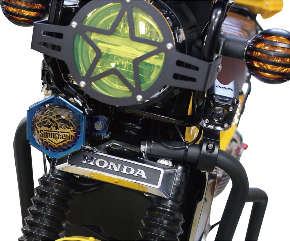 HONDA Оригинальный комплект трехлепестковой эмблемы Honda Cross Cub/Hunter Cab