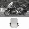 Motorcycle Windshield 40x37cm for 22mm 25mm 28mm Handlebar Multipurpose Replacement