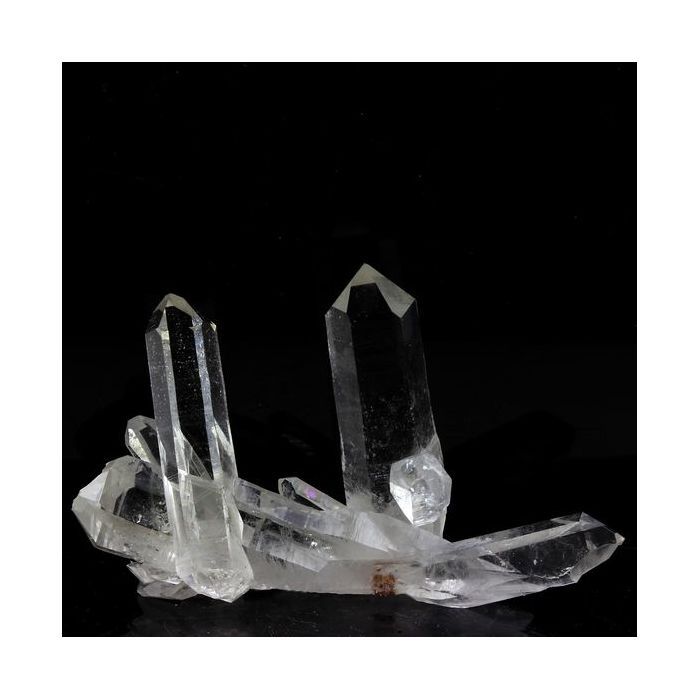 Pierres et Minéraux. Quartz biterminé. 82.5 ct. La Gardette Mine, Bourg d'Oisans, Isère, France.