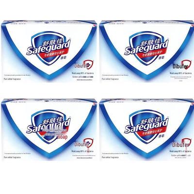 Мыло Safeguard Pure White с ароматом, 4 бруска