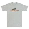 Fih Funny Misspelled Fish Meme Simple Humor Joke Unisexs Short Sleeve Tshirt
