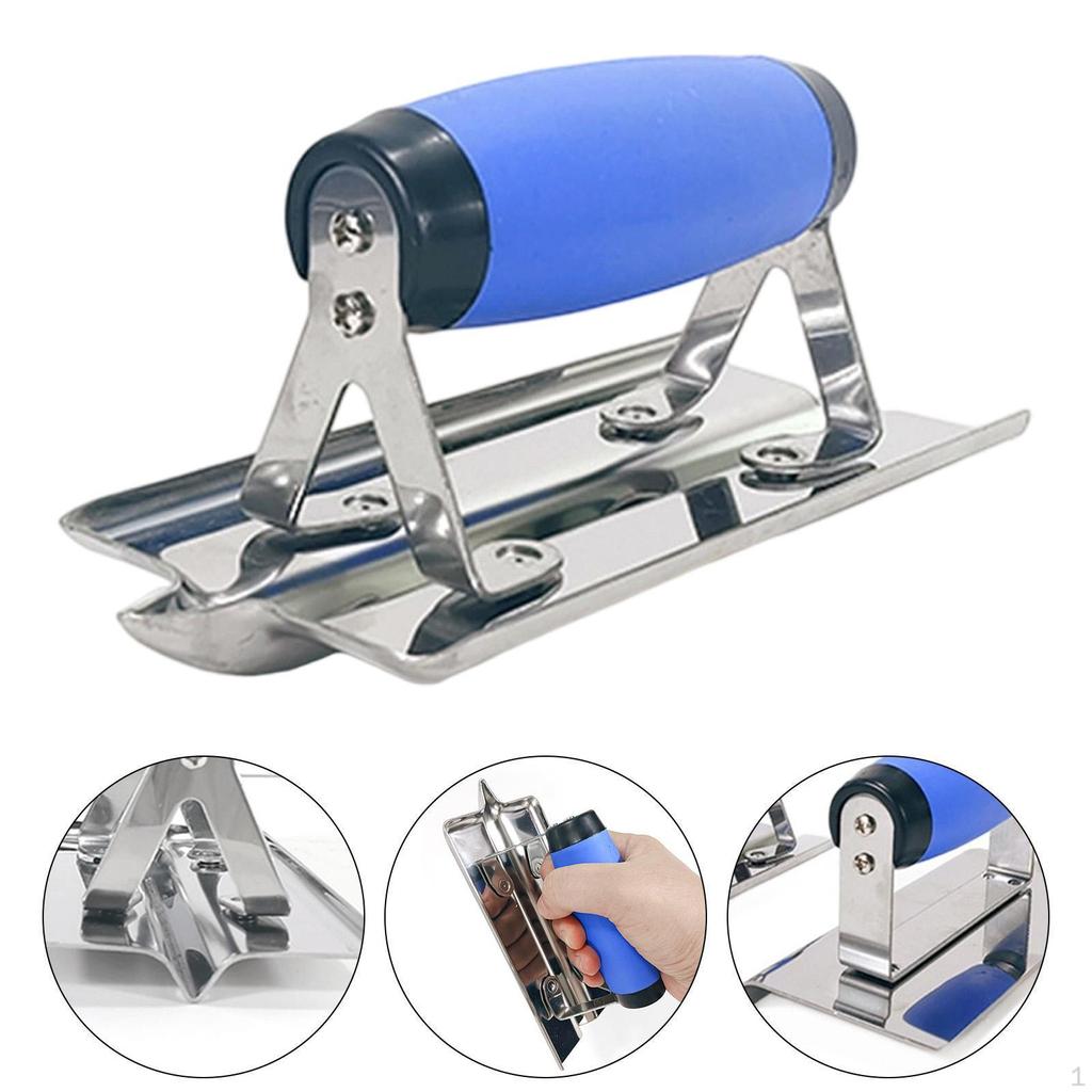 Edge Plastering Round Corner Trowel Handheld Drywall Tool Concrete Edger for Finishing Job
