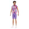 barbie Ken Fashionista Marble Parka Dress Up Barbie Doll Ages 3 and Senior Purple HRH26 Doll/Doll House