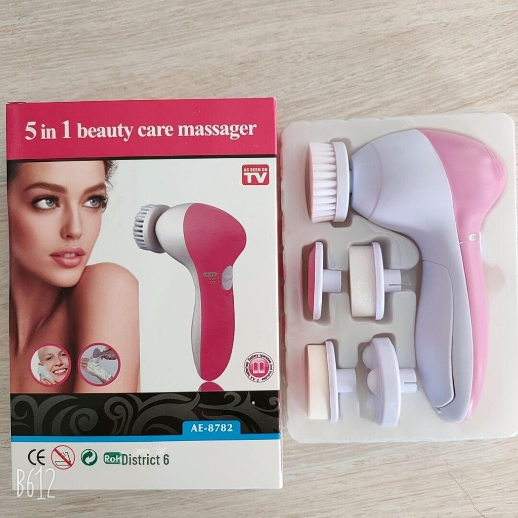 Многофункциональный электрический очиститель для лица: Щетка для лица и массажер для тела 7 в 1.