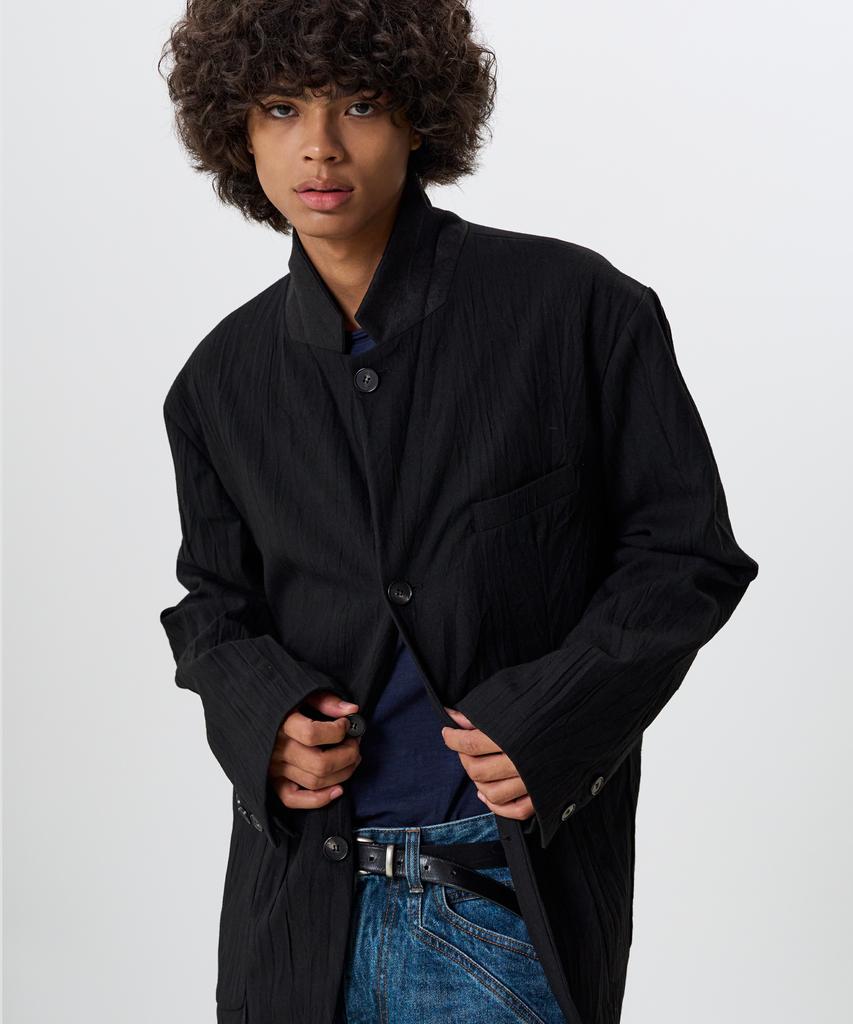 KNOUUN Winkle Blazer (Onyx Black)