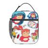Изолированная сумка-ланчбокс Ponyo для женщин и детей, портативные контейнеры для еды, термоланчбокс, сумка-тоут