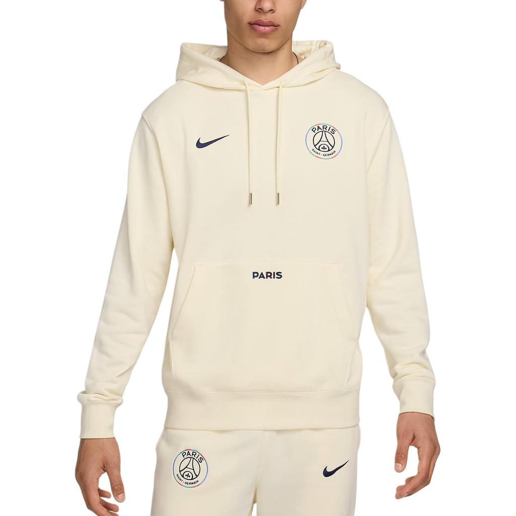 Nike Толстовка с вышитым логотипом Paris Saint-Germain, мужские толстовки с капюшоном, кокос FZ8547-113