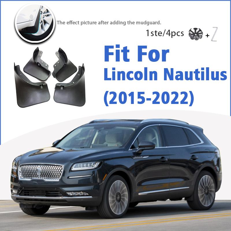 Брызговики для Lincoln Nautilus 2015- Передние Задние 4шт Брызговики Грязезащитные Колесные Арки Авто Аксессуары Авто Стайлинг Защита от Грязи Крыло