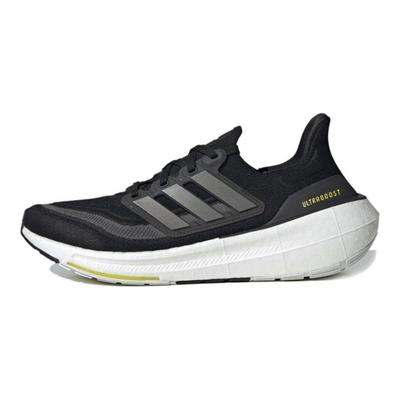 Черные кроссовки унисекс UltraBoost Light Core серо-шесть облачно-белые HQ6339