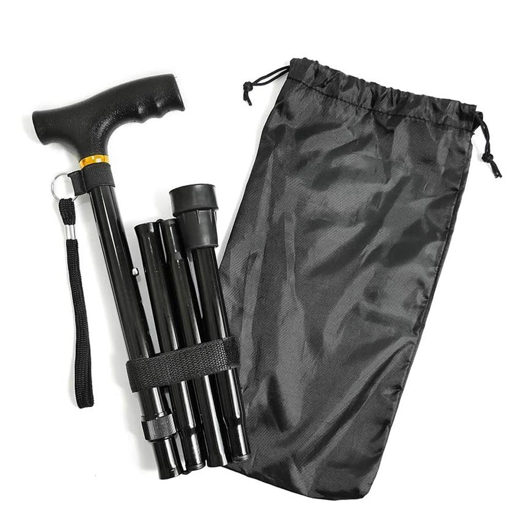 Трость для ходьбы, регулируемая складная трость, алюминиевая трость с эргономичной ручкой для мужчин, женщин, пожилых людей с ограниченными возможностями, беременных