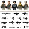 Военный строительный блок Спецназ Полиция Злодей Мятежник Наемник Кукла Мальчик Головоломка