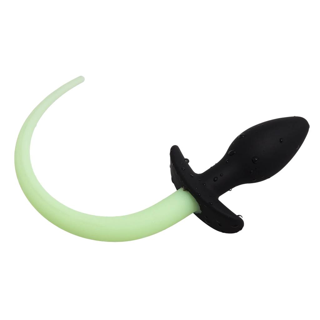 Manyjoy Puppy Play Silicone Dog Tail Plug G-spot Stimulator Slave Butt Plug Anal Expander Erotic Anal Sex Toys for Women Men