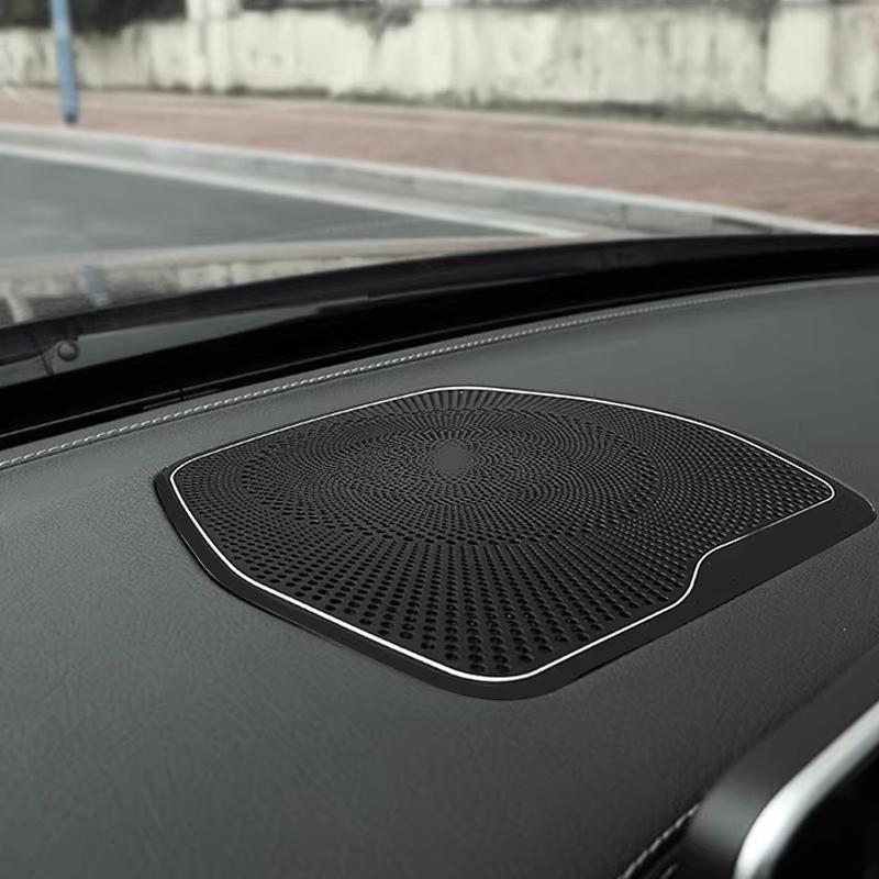 Car Audio Speaker Cover Door Speaker Cover Horn Trim Accessories For Mercedes-Benz C-Class W205 GLC X253 2016-2021