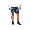 Under Armour X Bruce Lee Collaboration UA Spring Collection Water Element Printed Basketball Shorts Men Shorts Blue 1385306-419