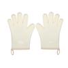 1 Pair Silicone Oven Gloves Anti-scalding Heat Resistant Up To 450 Degrees Fahrenheit Five Finger Oven Mitts Cooking Accessories