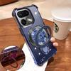 Чехол для Realme 16 Pro Plus Модный Высококачественный Подушка Безопасности Противоскользящий Магнитная Подставка Чехол Для Realme16 Pro Ударопрочный Funda