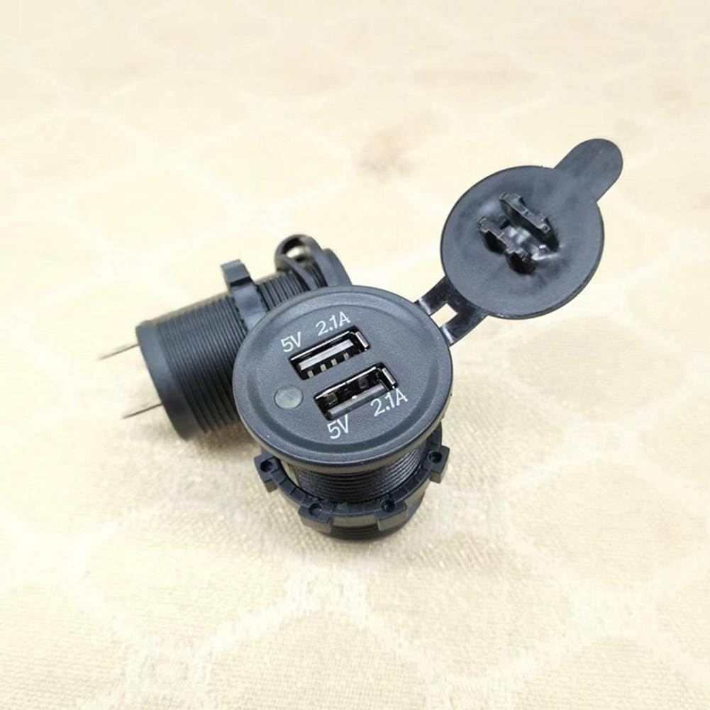 USB-розетка для транспортных средств с напряжением 12-24 В, модуль зарядного устройства, USB-кабель для передачи данных