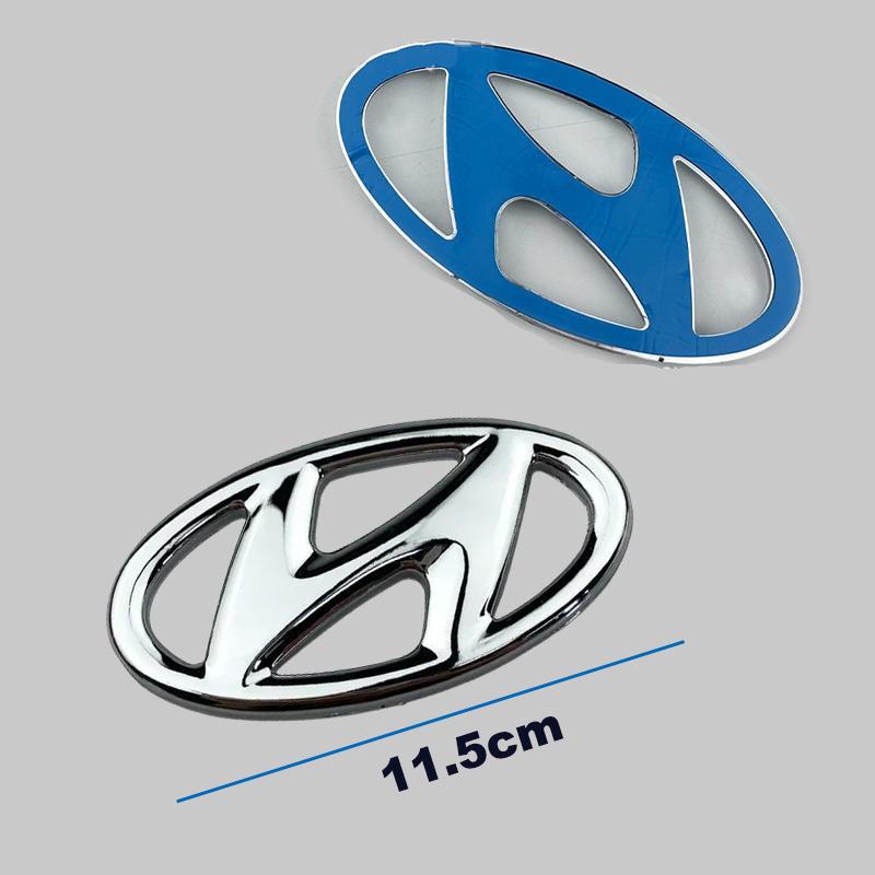 Логотип Накладка на решетку радиатора и крышку багажника для Hyundai SantaFe Tiburon Solaris Verna IX25 IX45I X35 I20 I30 I10 I40 Accent Tucson Kona Elantra Sonata b1