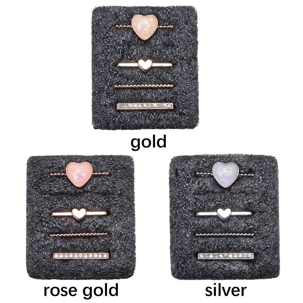 Fashion Smart Watch Bracelet Strap Decorative Charms Metal Charms Diamond Ring Band Ornament