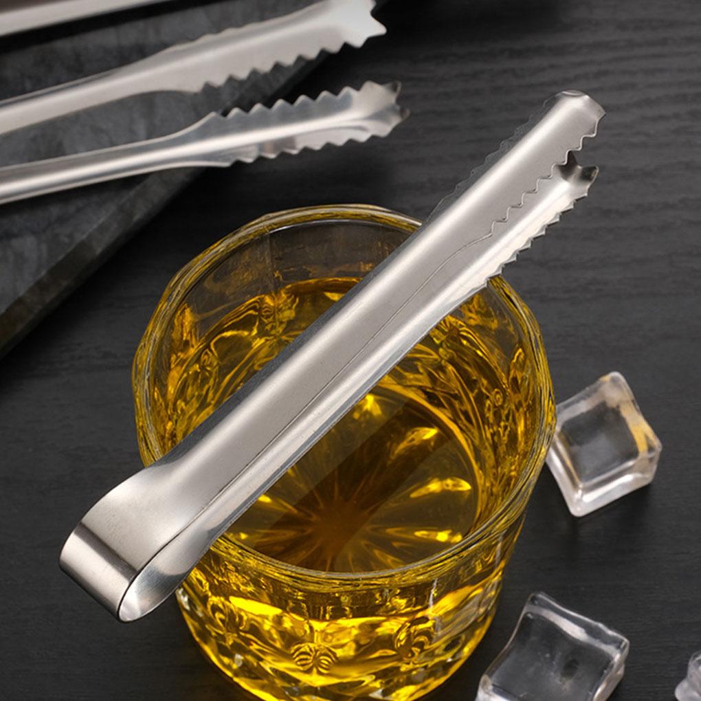 Щипцы из нержавеющей стали для кубиков мяса, зажим для гриля, салатный хлеб, кубики льда, гриль для домашнего использования, кухонная утварь для приготовления пищи, инструменты для бара отеля