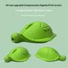 Small Turtle Mouse 2Nd Gen 3 Mode Wired Wireless 2.4G Bluetooth Chargeable Silent For Laptop Desktop Home Spoof Gift For Friend