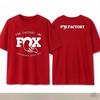 Летняя commemorative футболка Fox Racing для кросс-кантри и горного велосипеда, Высококачественная, Модная, Мужская, Женская, С коротким рукавом, С круглым вырезом