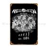 Helloween Is A Power Metal Classic Metal Plaque Poster Party Cinema Designs Club Painting Tin Sign Poster