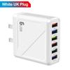 3.1A 6-портовое USB-зарядное устройство для быстрой зарядки, настенное зарядное устройство для быстрой зарядки iPhone, Samsung, Xiaomi, Huawei, адаптер для мобильного телефона
