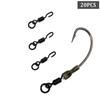 for Carp Rig Micro Hook Quick Change Spinner Swivels Spinner Rigs Swivel Tackle for Ronnie Rig