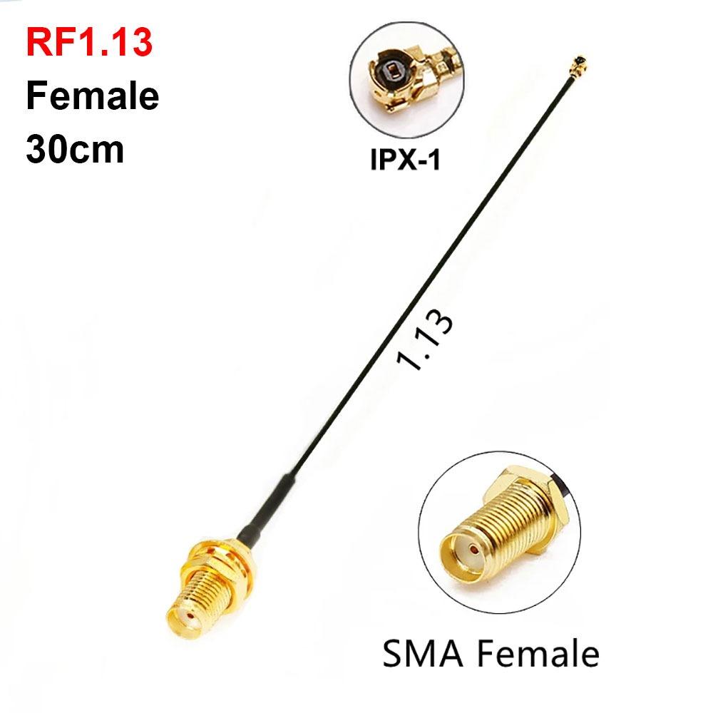 1Pcs 30cm SMA to IPX Cable RG178 U.FL IPX Coax Cable Coaxial Cable Adapter for Wifi Router GPS AP