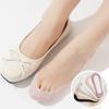 Женские силиконовые противоскользящие невидимые носки, летние ультратонкие дышащие носки, тапочки, однотонные носки Ice Silk с низким вырезом